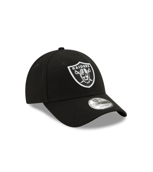NEW ERA 10517873 THE LEAGUE 9FORTY OAKLAND RAIDERS OFFICAL TEAM COLOUR, BERRETTO UOMO, NERO, TAGLIA UNICA