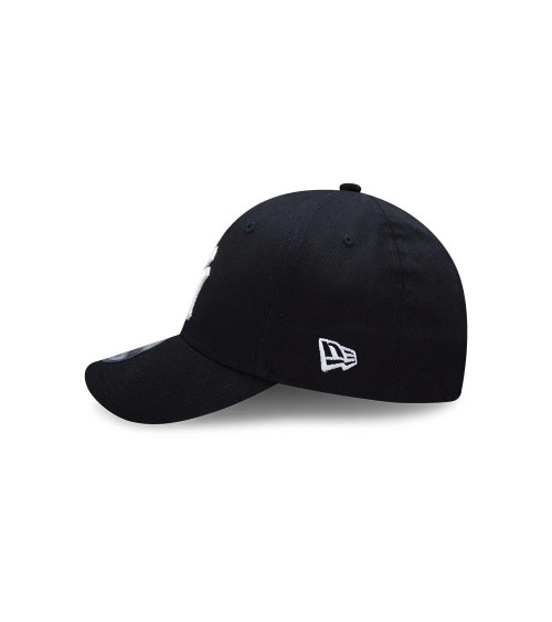 NEW ERA YORK YANKEES 9FORTY ADJUSTABLES CAP BLACK/WHITE - ONE-SIZE