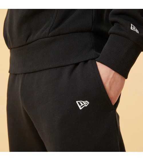 NEW ERA 12893148_XS FELPA CON CAPPUCCIO, NERO, UOMO