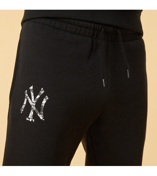 NEW ERA 12893148_XS FELPA CON CAPPUCCIO, NERO, UOMO