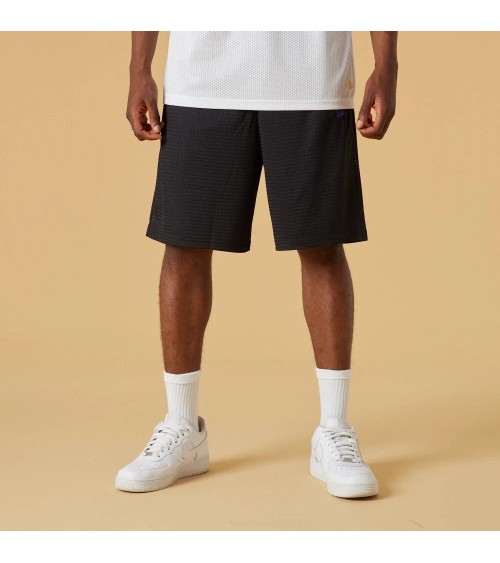 NEW ERA SHORT UOMO TEAM COLOR MESH SHORT BLKTRP TAGLIA L