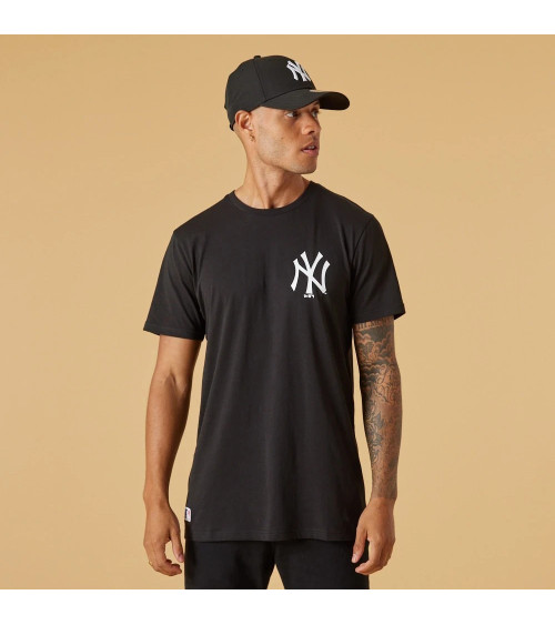 NEW ERA T-SHIRT UOMO YORK YANKEES, COLORE NERO, TAGLIA XS