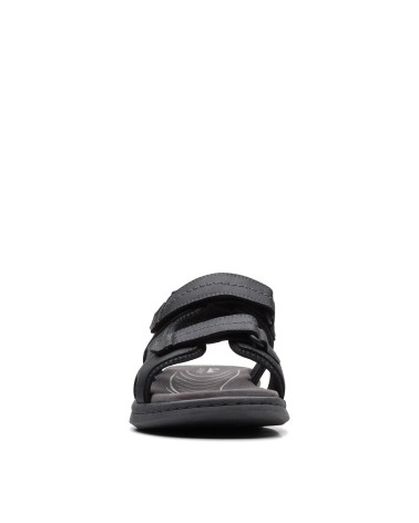 CLARKS WALKFORD WALK, SANDALO UOMO, NERO, 41 EU