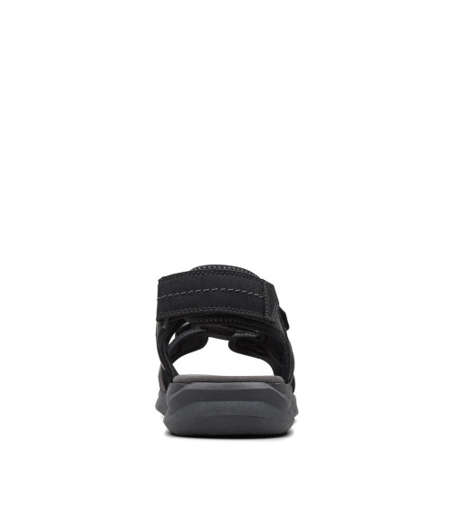 CLARKS WALKFORD WALK, SANDALO UOMO, NERO, 41 EU