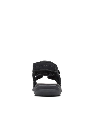CLARKS WALKFORD WALK, SANDALO UOMO, NERO, 41 EU