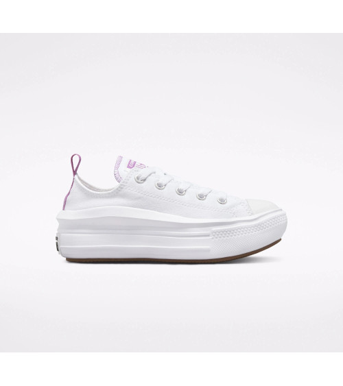 CONVERSE CHUCK TAYLOR ALL STAR MOVE SNEAKER CHILD-GIRL WHITE 28 EU