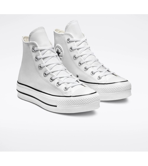 CONVERSE - CTAS LIFT CLEAN HI BIANCO 561676C