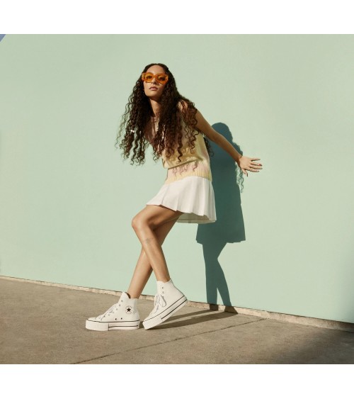 CONVERSE - CTAS LIFT CLEAN HI BIANCO 561676C