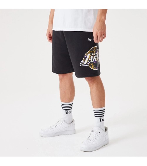 NEW ERA LOGO TEAM OS LOSLAK PANTALONCINI, NERO, XXL UOMO