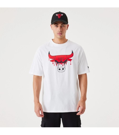 NEW ERA T-SHIRT LOGO NBA BIANCO, L