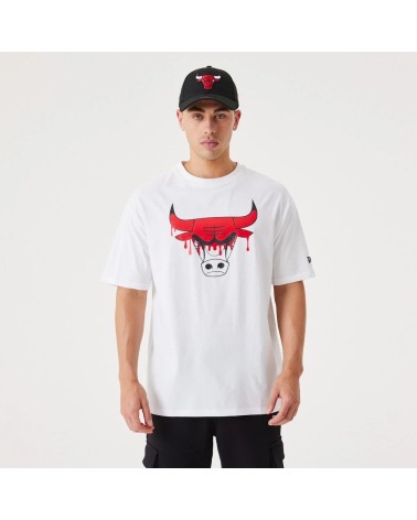 NEW ERA T-SHIRT LOGO NBA BIANCO, L