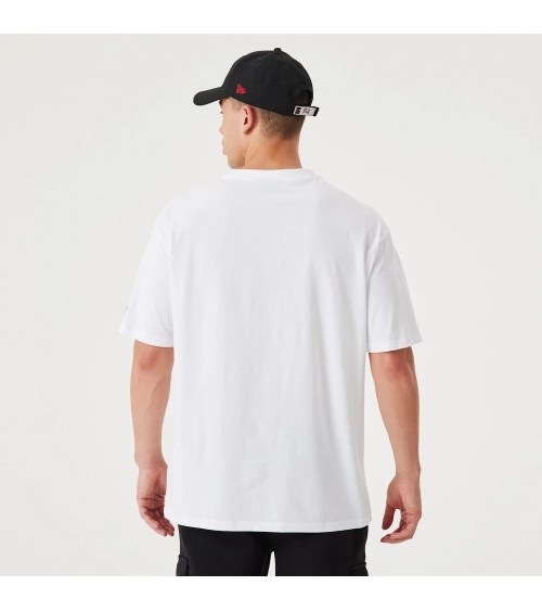 NEW ERA T-SHIRT LOGO NBA BIANCO, L