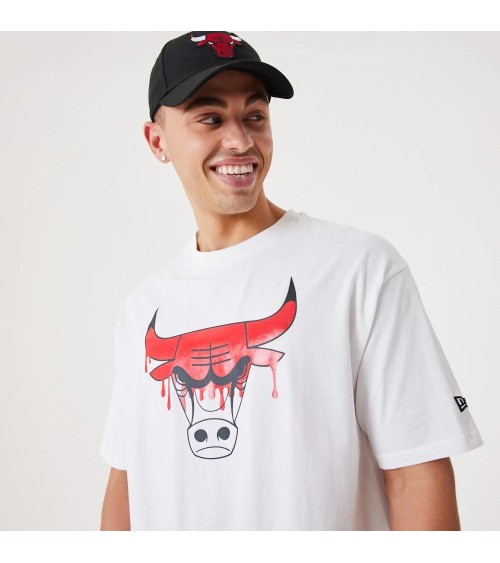 NEW ERA T-SHIRT LOGO NBA BIANCO, L