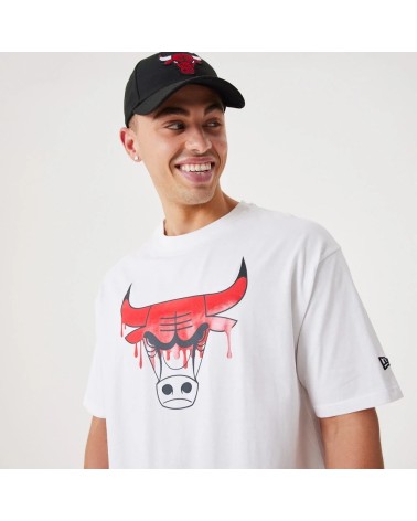 NEW ERA T-SHIRT LOGO NBA BIANCO, L