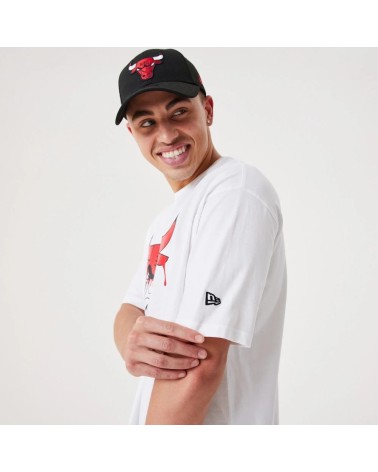 NEW ERA T-SHIRT LOGO NBA BIANCO, L