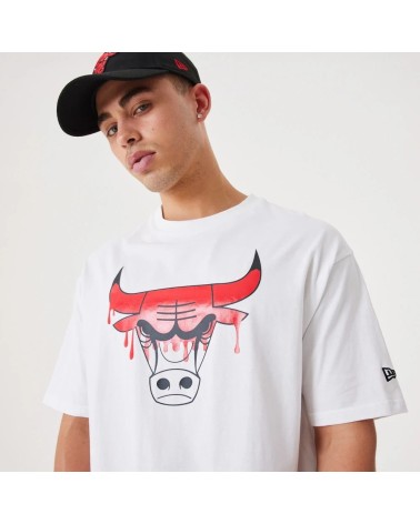 NEW ERA T-SHIRT LOGO NBA BIANCO, L