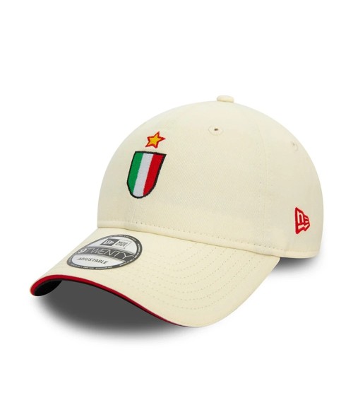 NEW ERA CAPPELLINO REGOLABILE 9TWENTY - 1993 AC MILAN BEIGE, BEIGE, TAGLIA UNICA
