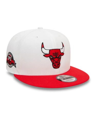 NEW ERA ERA WHITE CROWN PATCH 9FIFTY CHICAGO BULLS
