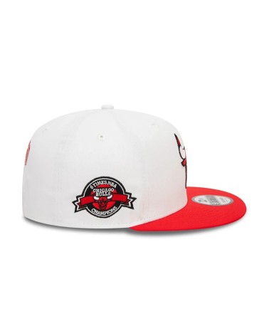 NEW ERA ERA WHITE CROWN PATCH 9FIFTY CHICAGO BULLS
