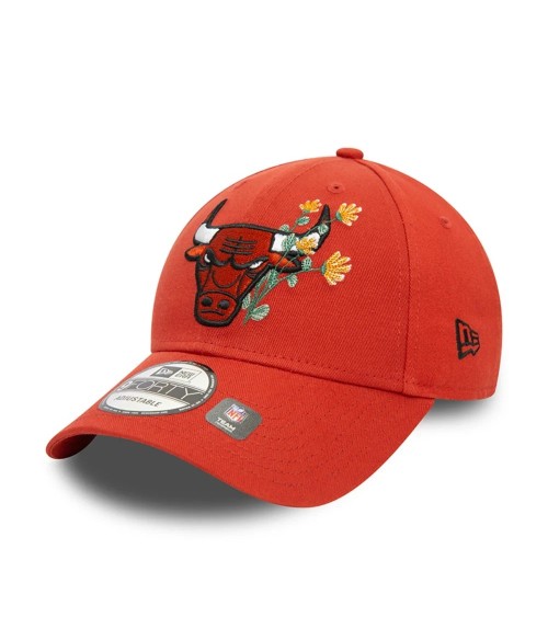 NEW ERA 9FORTY - BERRETTO CON REGGICALZE FLOWER CHICAGO BULLS