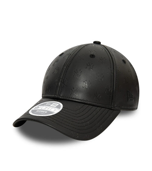 NEW ERA ERA WMNS PU MONOGRAM 9FORTY NEYYAN BLK