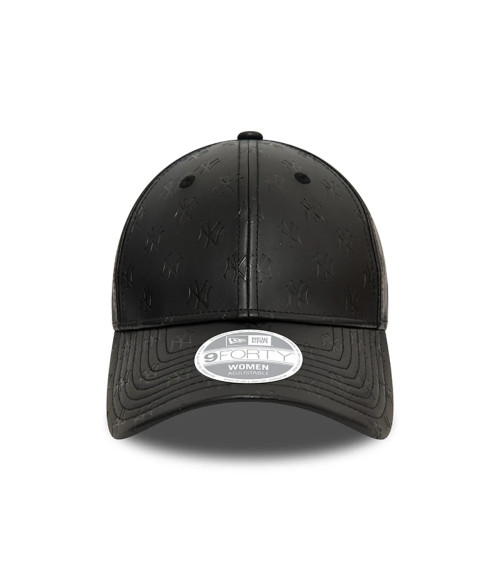 NEW ERA ERA WMNS PU MONOGRAM 9FORTY NEYYAN BLK