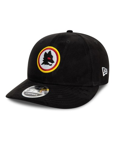 NEW ERA ERA SUEDE 9FIFTY LP ASROMA BLK