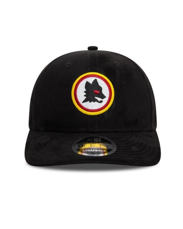 NEW ERA ERA SUEDE 9FIFTY LP ASROMA BLK