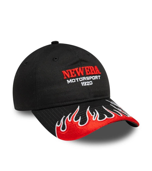 NEW ERA WMNS FLAME VISOR 9TWENTY NEWERA  BLKSCA
