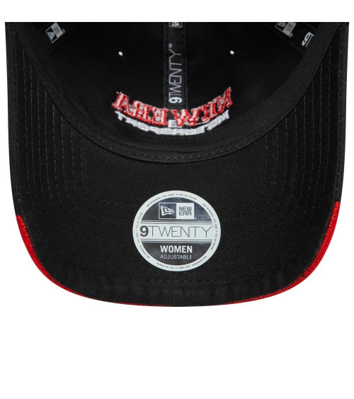 NEW ERA WMNS FLAME VISOR 9TWENTY NEWERA  BLKSCA