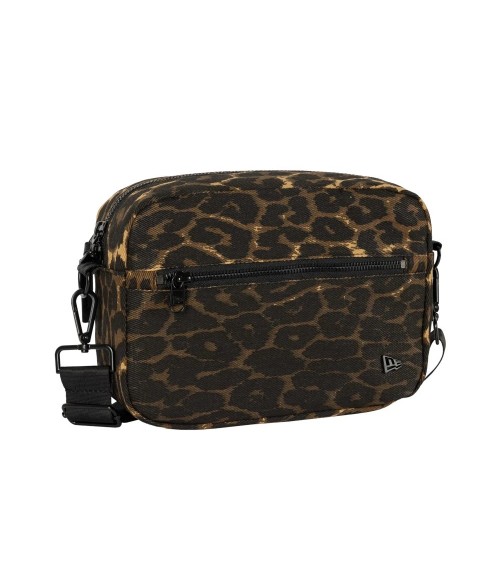 NEW ERA LEOPARD CANVAS BAG NEWERA  CAMBLK
