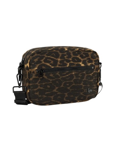 NEW ERA LEOPARD CANVAS BAG NEWERA  CAMBLK