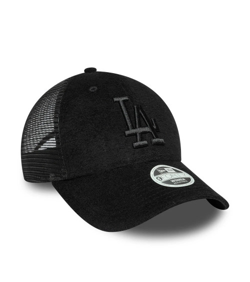 NEW ERA WMNS FABRIC 9FORTY TRUCKER LOSDOD  BLK