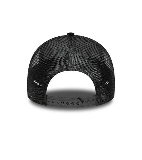 NEW ERA WMNS FABRIC 9FORTY TRUCKER LOSDOD  BLK