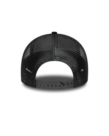 NEW ERA WMNS FABRIC 9FORTY TRUCKER LOSDOD  BLK