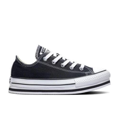 CONVERSE SCARPE SPORTIVE CHUCK TAYLOR ALL STAR EVA PLATFORM 670033C BAMBINA NERE NERO 27 EU