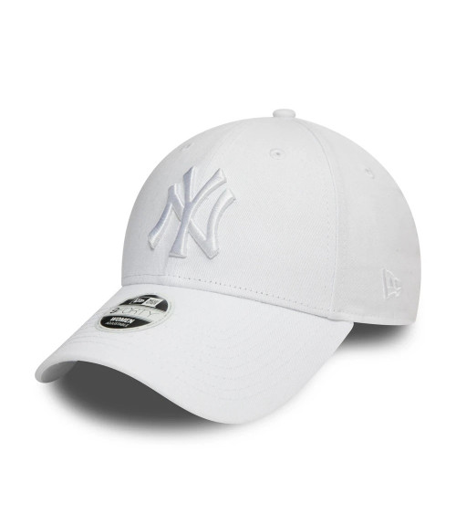 NEW ERA NEW YORK YANKEES LEAGUE ESSENTIAL WHITE 9FORTY WOMEN CAP