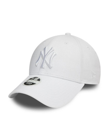 NEW ERA NEW YORK YANKEES LEAGUE ESSENTIAL WHITE 9FORTY WOMEN CAP
