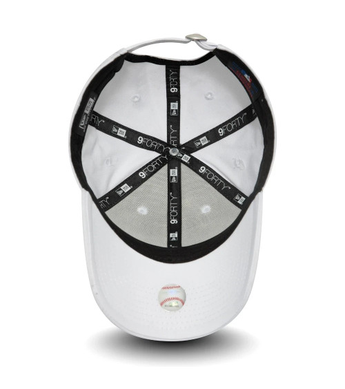 NEW ERA NEW YORK YANKEES LEAGUE ESSENTIAL WHITE 9FORTY WOMEN CAP