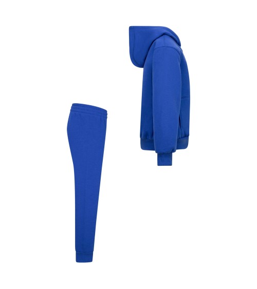 NIKE TUTA DA BAMBINI CLUB FLEECE ZIP BLU TAGLIA 3-4 A CODICE 86L445-U89