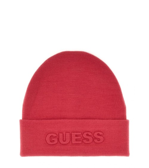 GUESS Cappello Beanie Fucsia Donna L - Acquista Ora