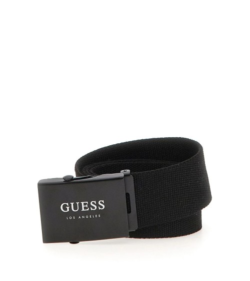 Guess Cintura Nera Regolabile Uomo XL - Acquista Ora