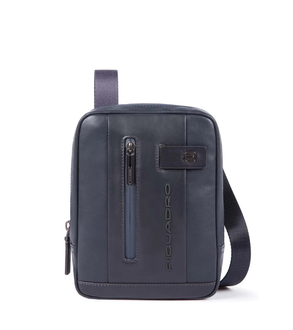 Piquadro Urban Men's Leather Crossbody Bag for iPad Mini