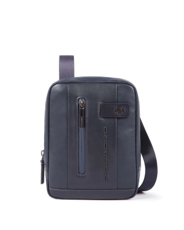 Piquadro Urban Men's Leather Crossbody Bag for iPad Mini