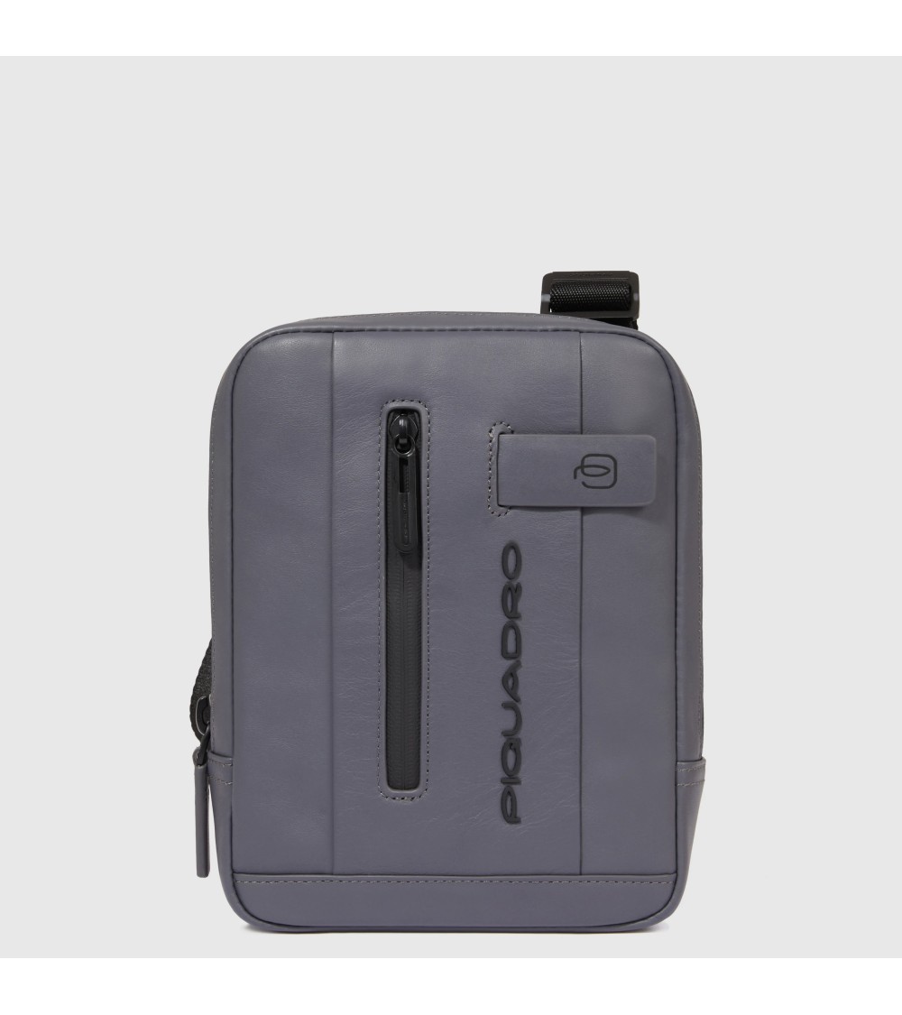 Piquadro Urban Men's Leather Crossbody Bag for iPad Mini