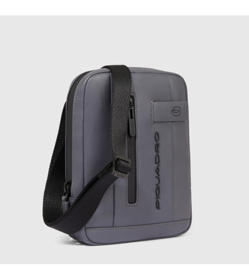 Piquadro Urban Men's Leather Crossbody Bag for iPad Mini