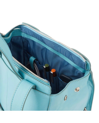 Piquadro Sac à dos Fast Check Cyan PC/iPad - Taille Unique