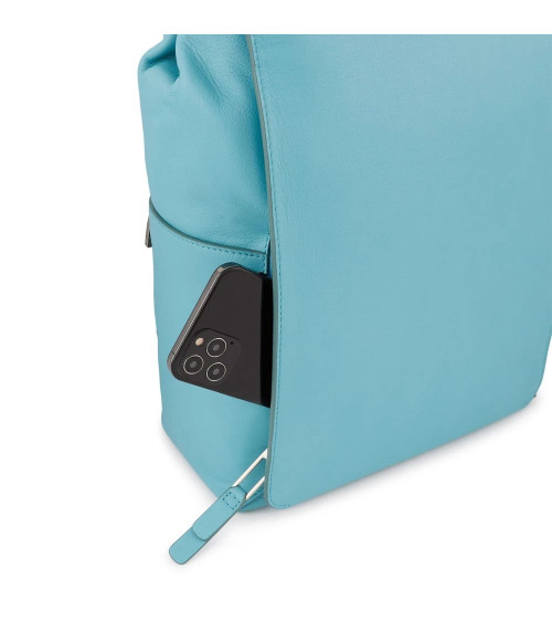 Zaino Piquadro Fast Check PC/iPad Pro | Blu e Azzurro