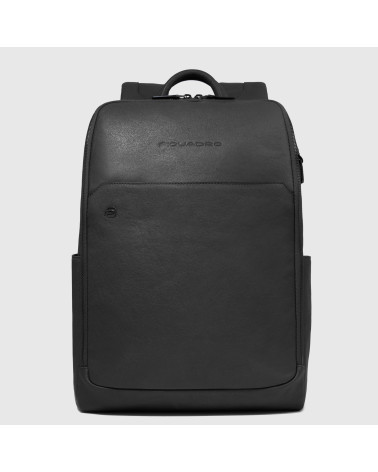 Piquadro Zaino Pelle Porta PC 15,6" Nero CA6503B3