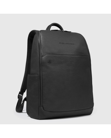 Piquadro Zaino Pelle Porta PC 15,6" Nero CA6503B3